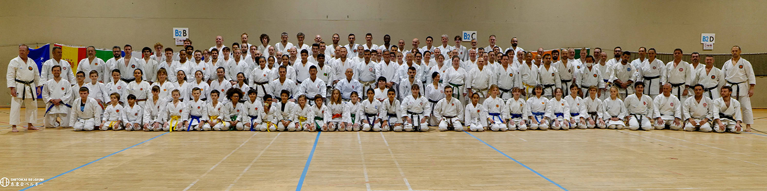 Internationales Shitoryu Karate Seminar in Belgien 2022